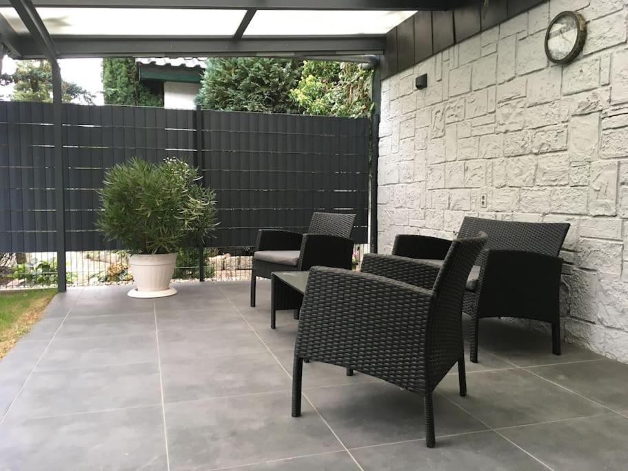 Ferienwohnung -Haus Am Waeldchen- Zehdenick Exterior foto